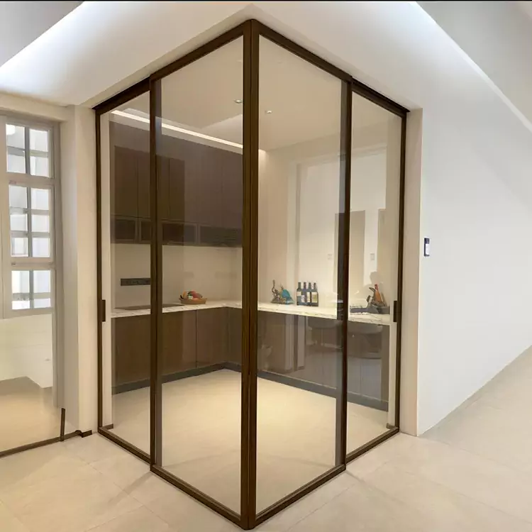 Pintu Sliding Kaca Frameless